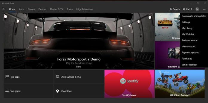 Microsoft Store引入心愿清單功能