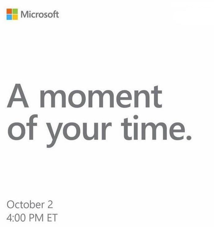 微軟宣布10月2日舉辦軟硬件新品發布會:Surface Pro/Laptop/Studio 2大更新
