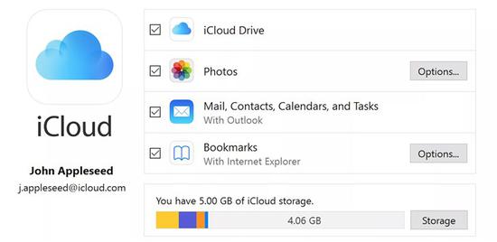 蘋果iCloud Windows版更新:修復Wind10兼容性問題