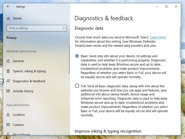 微軟改進(jìn)Windows 10隱私儀表板,卻讓人感到更加困惑