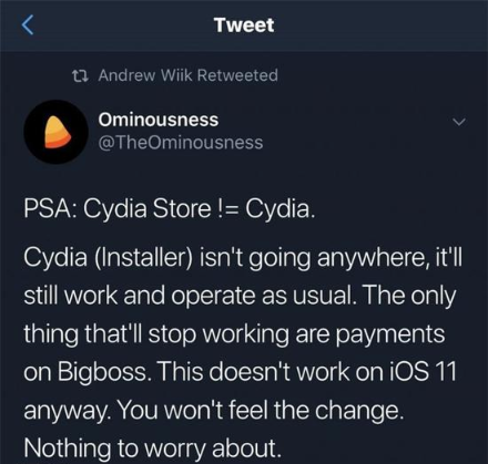 Cydia商店宣布關(guān)閉，對(duì)iOS越獄有這些影響