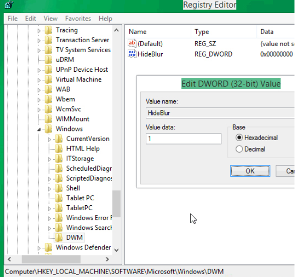 Win8系統怎么開啟透明主題效果 win8開啟透明主題效果方法