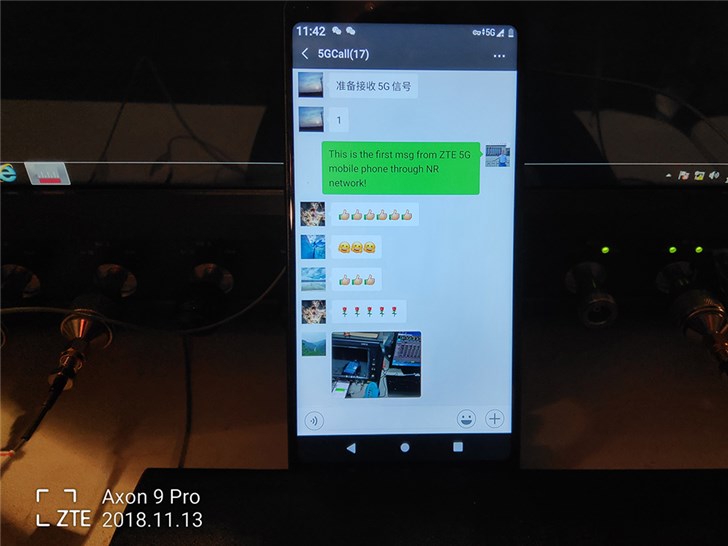 中興5G終端商用又一里程碑，首次實現5G“呼叫、上網、聊微信”