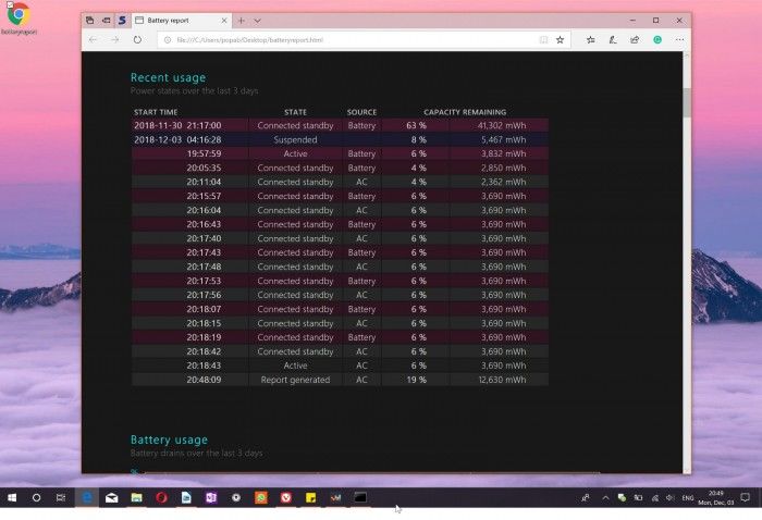 Windows 10設(shè)備上快速查詢(xún)電池健康