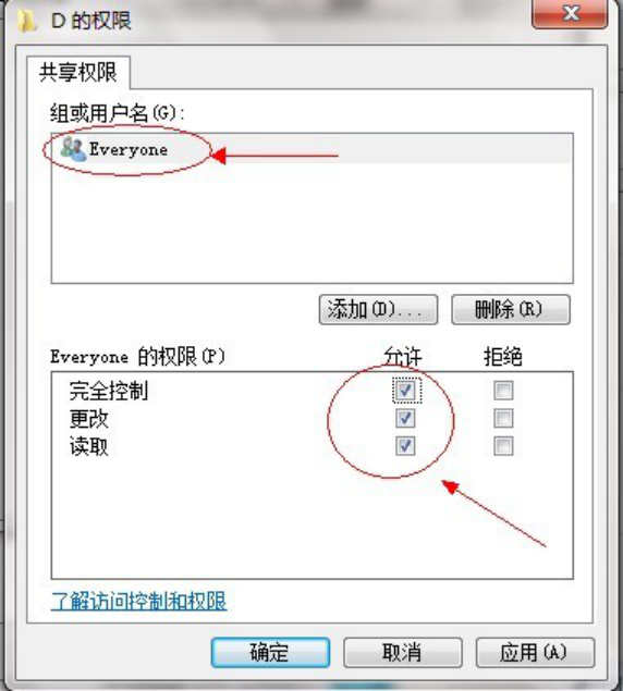 windows7怎么共享文件夾