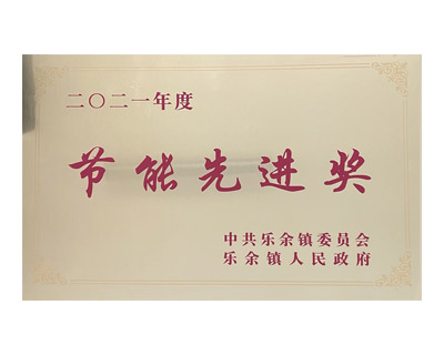 節(jié)能先進(jìn)獎